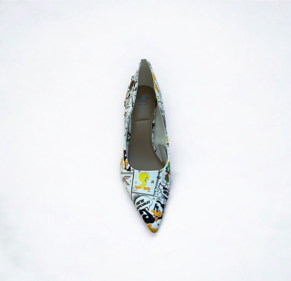 décolleté Aldo con stampa Looney Tunes.