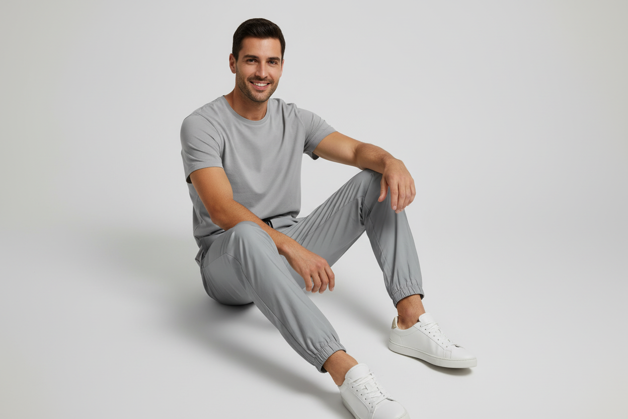 Pantalone uomo riflettente