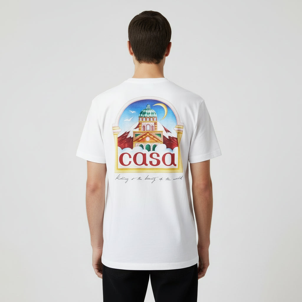 CASABLANCA t-shirt vue de l'arche