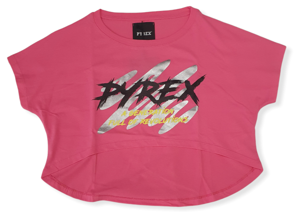 Pyrex t-shirt 21EPC42364 Fuxia Fluo