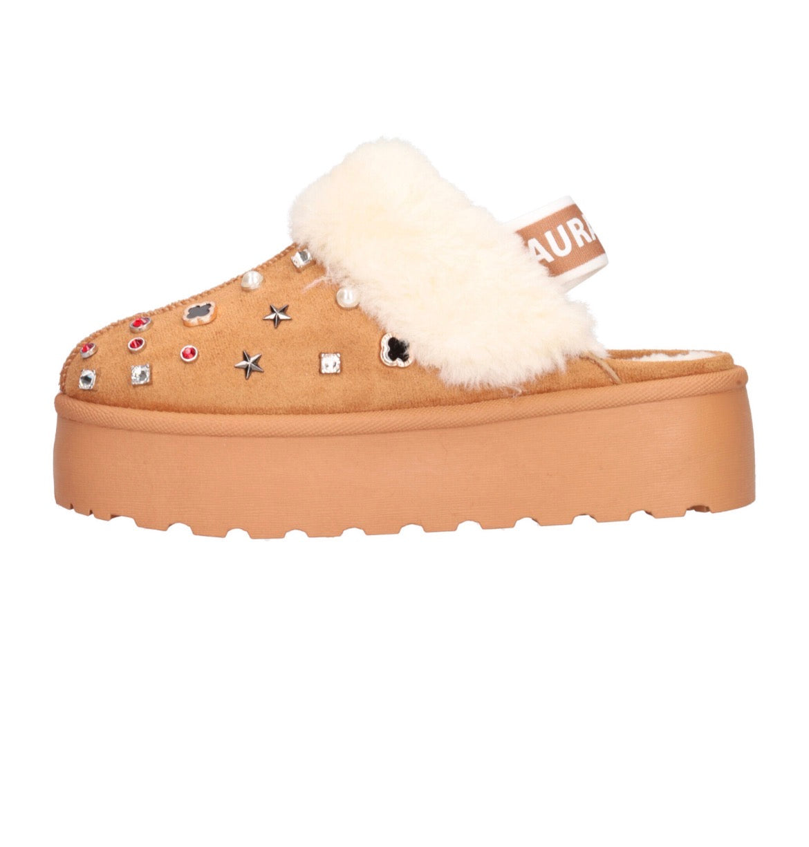 Sabot platform Laura Biagiotti da donna cuoio