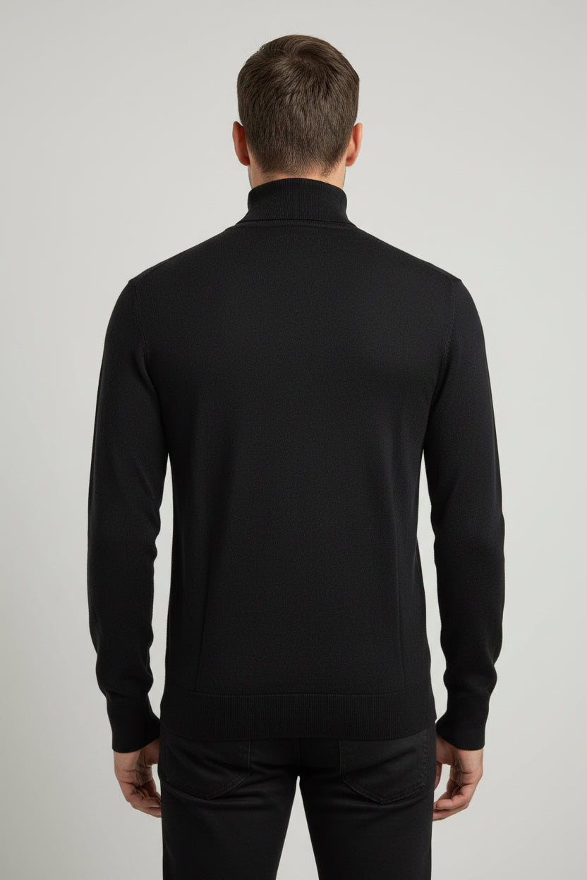 Maglione a collo alto