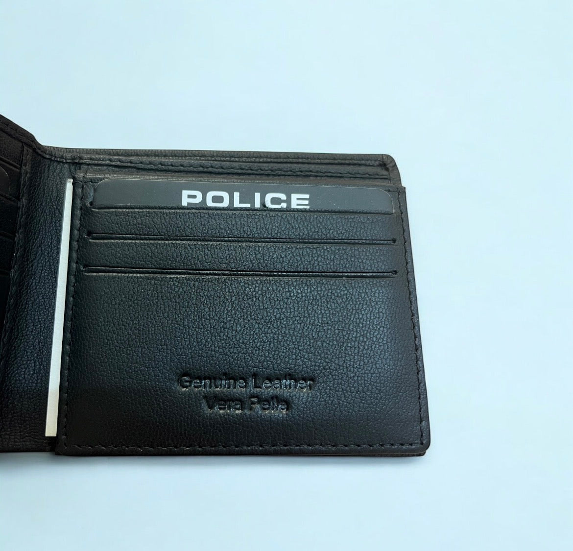 portafoglio Police da uomo in vera pelle l