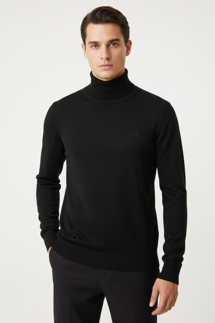 Maglione a collo alto