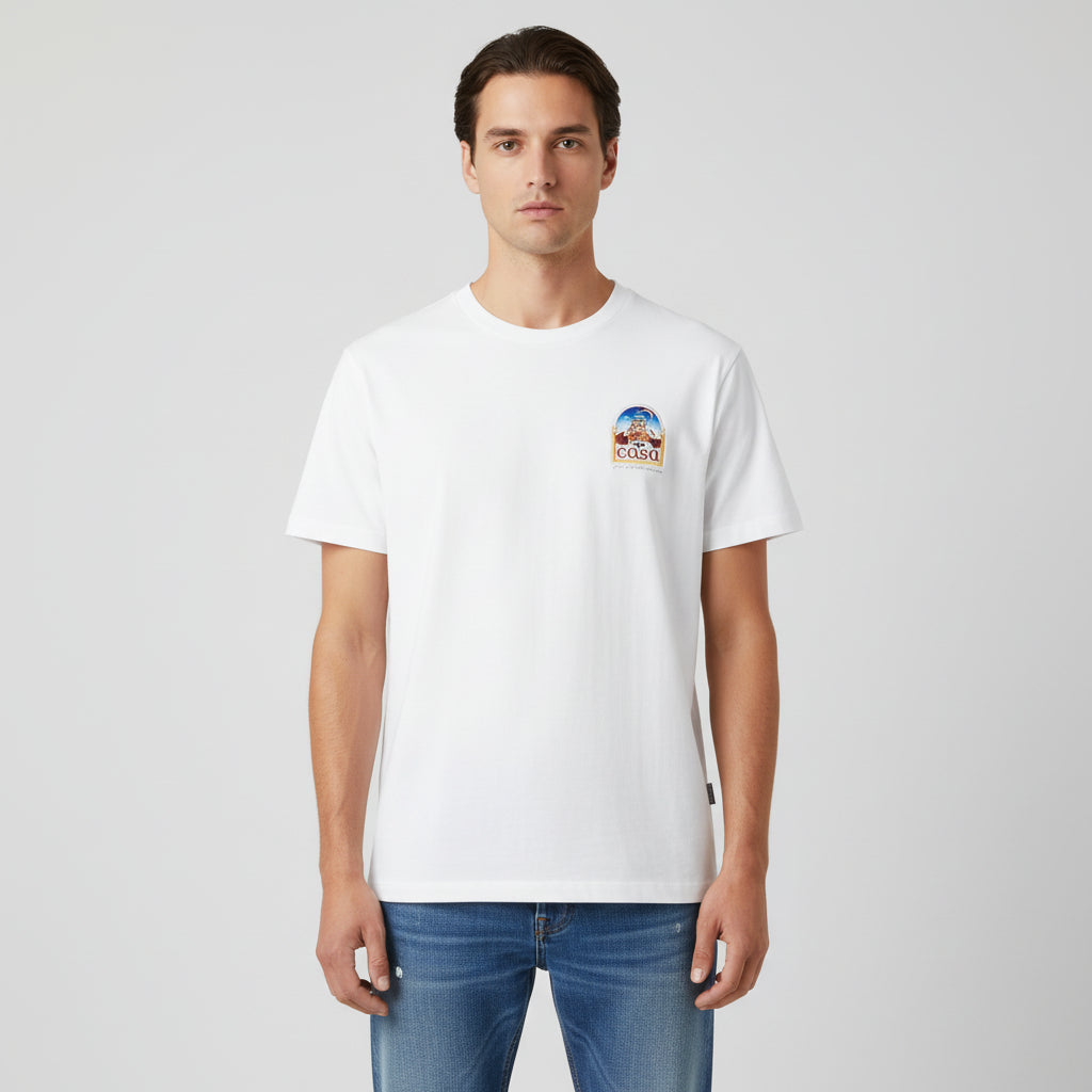 CASABLANCA t-shirt vue de l'arche