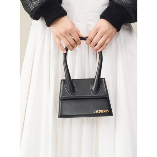 JACQUEMUS CHIQUITO MOYEN BLACK