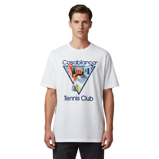 Casablanca t-shirt tennis club