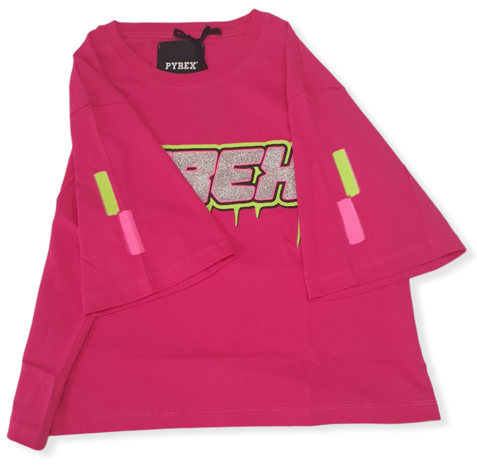 Pyrex t-shirt 21EPB42190 Fuxia